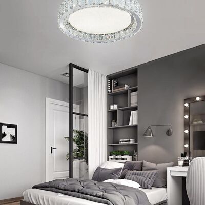LED Circulaire Cristal Flush-16163 40CM