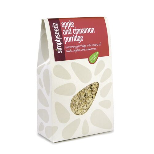 Apple & Cinnamon Porridge Oats with Seeds  500g (5 x PACK)