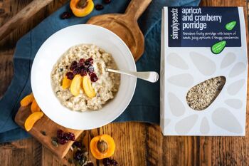 Porridge Abricot & Canneberge 500g (5 x Packs) 2