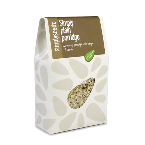Simply Plain Porridge Oats with seeds 500g (5 x packs)
