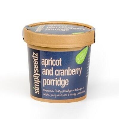 Aprikosen-Cranberry-Porridge Topf 60 g (9 x Töpfe)