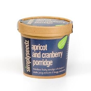 Porridge Abricot & Canneberge Pot 60g (9 x pots) 1