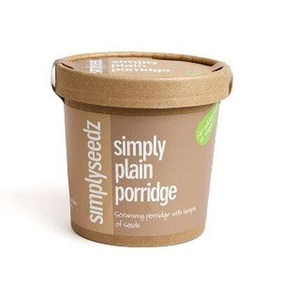 Simply Plain Porridge Porridge Pot 60g (9 x pots)
