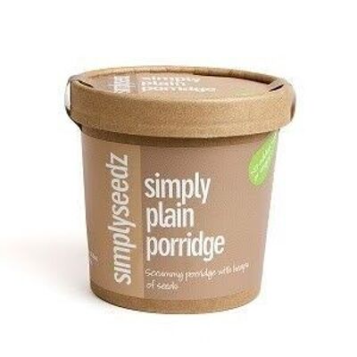 Pot de porridge de porridge simplement nature 60g (9 x pots)