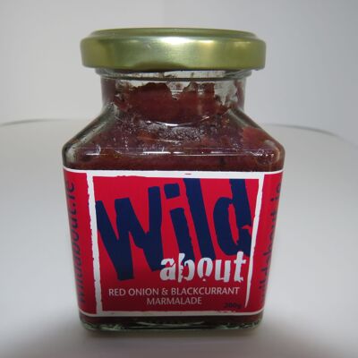 Wild About Red Onion & Blackcurrant Marmalade 200g