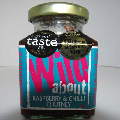 Wild About Raspberry & Chilli Chutney 200g