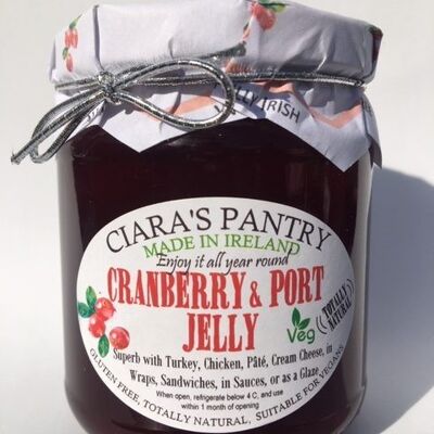 Ciaras Pantry Cranberry Jelly With Port 240g