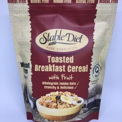 Stable Diet Toasted Breakfast Cereal with Fruit 454g