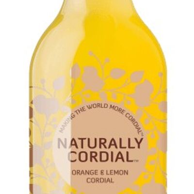 Naturally Cordial Orange & Lemon 500ml