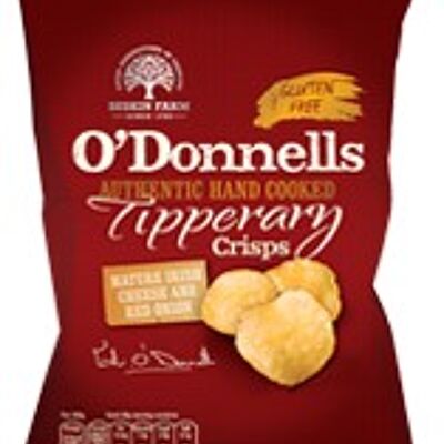 ODonnells Mature Irish Cheese & Red Onion 125g