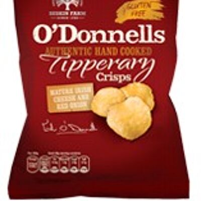 ODonnells Mature Irish Cheese & Red Onion 125g