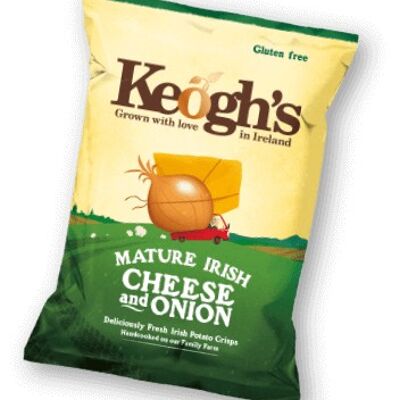 Keoghs Mature Irish Cheese & Onion 125g
