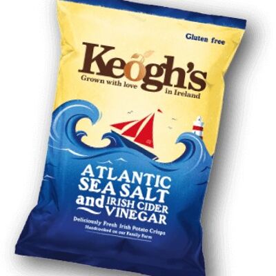 Keoghs Atlantic Sea Salt & Irish Cider Vinegar 125g