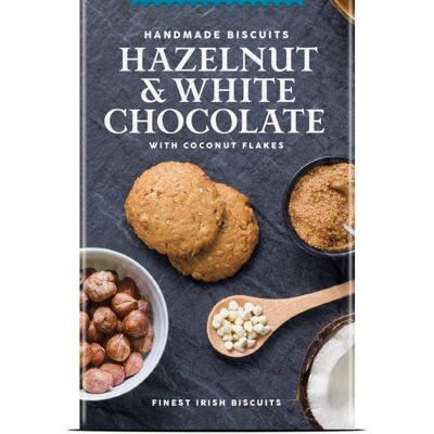 West Cork Biscuit Company Hazelnut & White Chocolate Cookies 175g