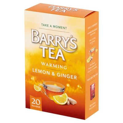 Barry's Tea Lemon & Ginger 20 Bags 35g