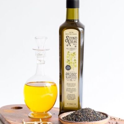 Second Nature Organic Rapeseed Oil 500ml