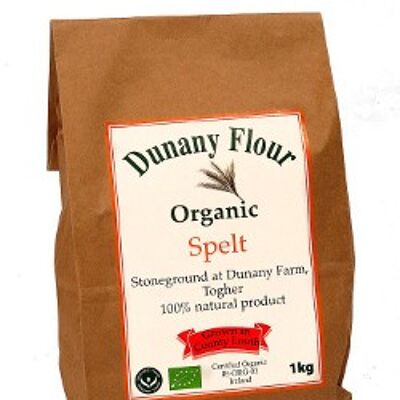 Dunany Organic Wholemeal Spelt 1kg