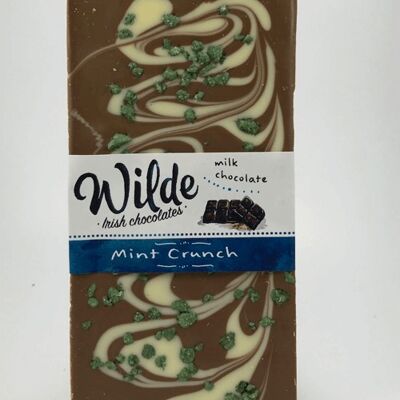 Wilde Irish Milk Chocolate Mint Crunch 80g