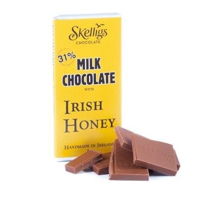 Skelligs Irish Honey Milk Chocolate 75g