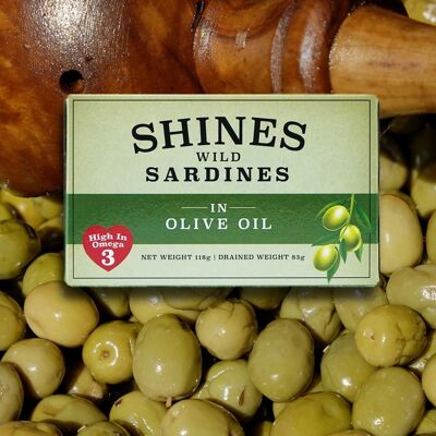 Shines Wild Sardines in Olive Oil 118g