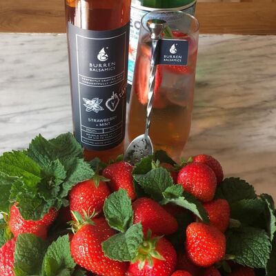 Burren Balsamics Infused Strawberry & Mint 250ml
