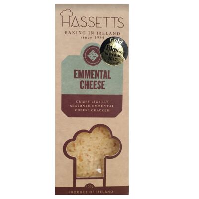 Hassetts Emmental Cheese Crackers 100g
