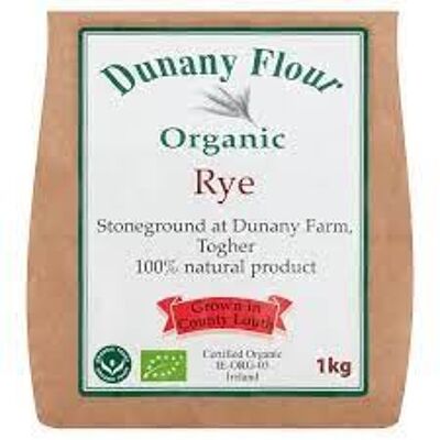Dunany Organic Rye Flour 1kg