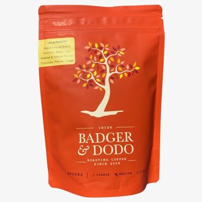 Badger and Dodo Blackwater Blend Ground Coffee 250g