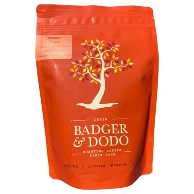 Badger and Dodo Colombia Acevedo Ground Coffee 250g
