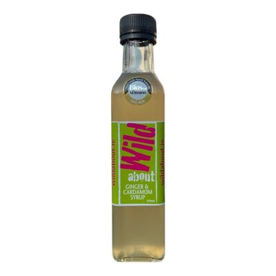 Wild About Ginger & Cardamom Syrup 250ml