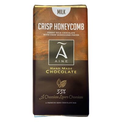 Aine Honeycomb Milk Chocolate 100g