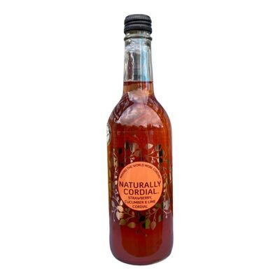 Naturally Cordial Strawberry, Cucumber & Lime 500g