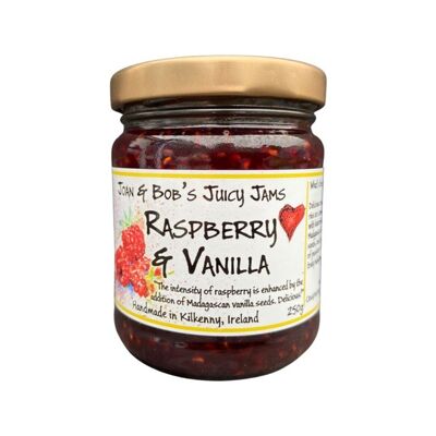 Joan and Bobs Raspberry & Vanilla Jam