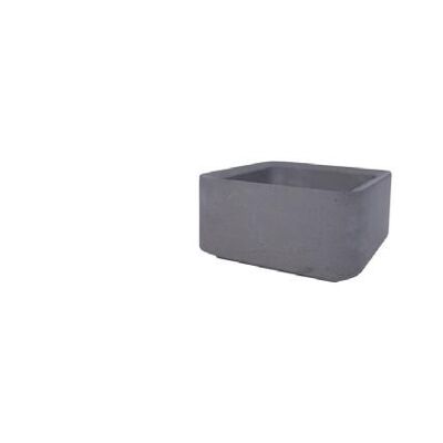 Karin Box w/Lid - Small - Anthracite