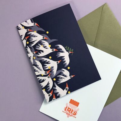 Bringing Peace Card | A6 folded Christmas card
