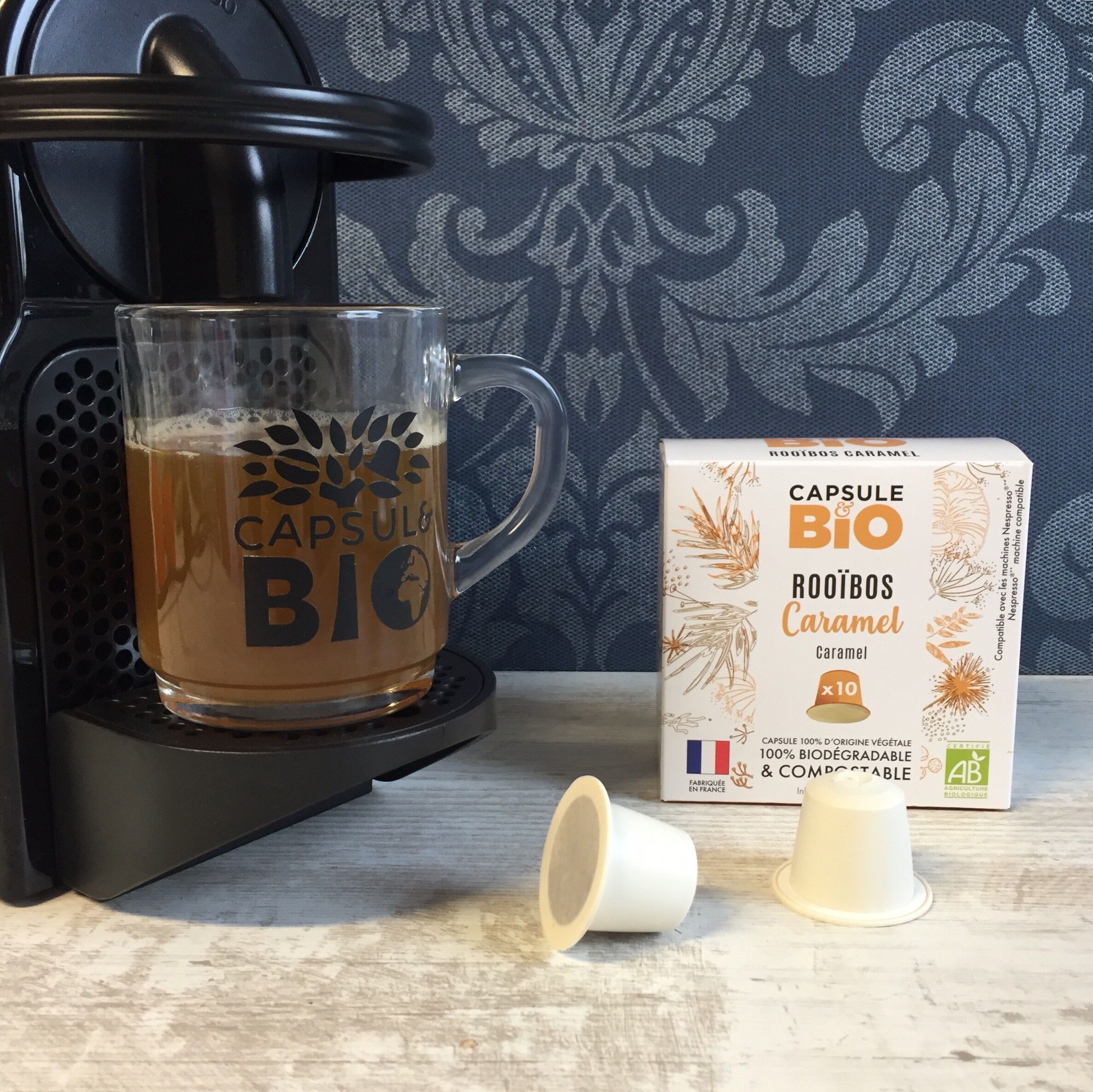 Rooibos Caramel BIO - Capsule Thé Nespresso X10
