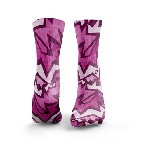 Fizzer Socks - Womens Pink