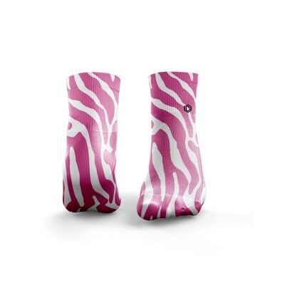 Zebra '- Hombres rosa y blanco