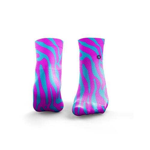 Zebra' - Mens Blue & Pink