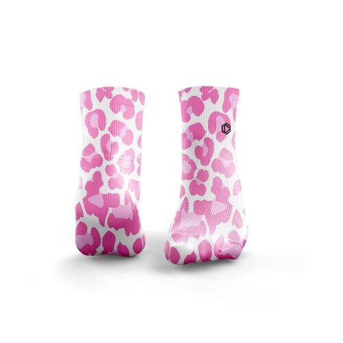 Leopard Print' - Womens Pink