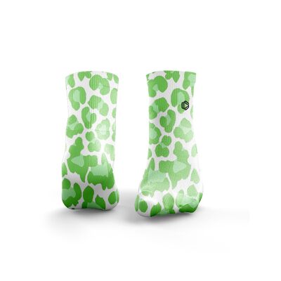 Leopard Print' - Mens Green