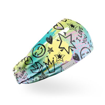 Bandeau Je t'aime Doodle