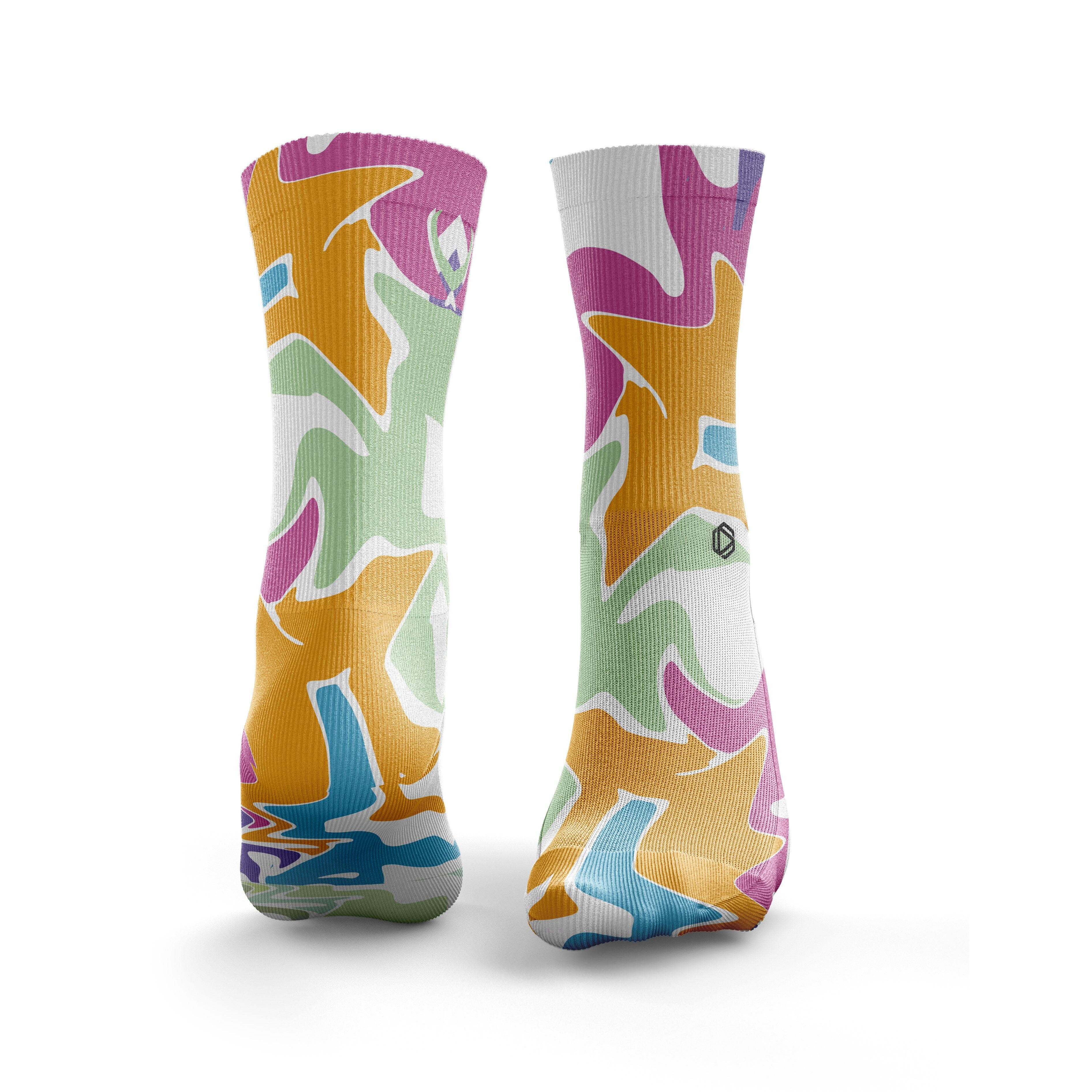 Warped - Damen Grün Orange & Lila