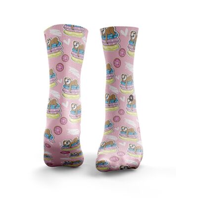 Chaussettes Sleepy Sloth - Homme Rose
