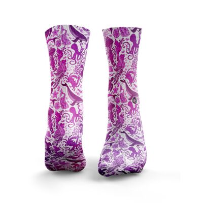 Creatures of the Deep - Rosa y morado para mujer