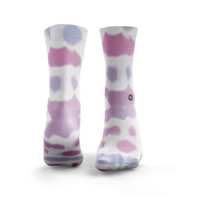 Blotch Dyes - Damen verblasst Pink & Blau