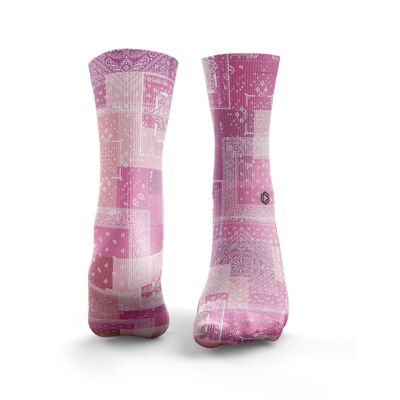 Paisley Patchwork - Mujer Baby Pink
