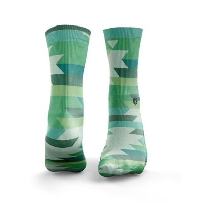 Apache Socks - Womens Woodland Green