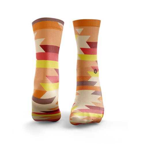 Apache Socks - Womens Sunset Orange