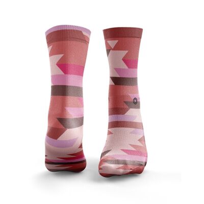 Chaussettes Apache - Femme Rouge Cramoisi